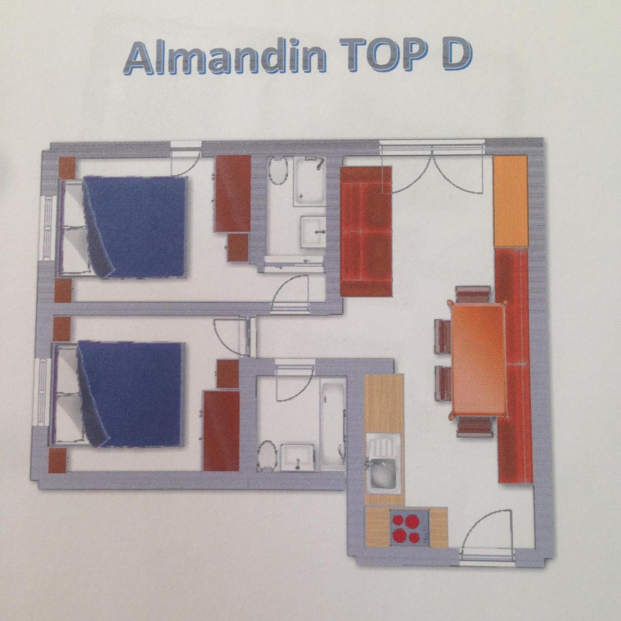 Almandin Apartments イシュグル エクステリア 写真